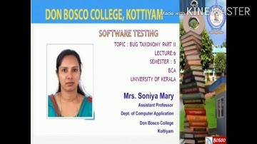 Software Testing - BCA S5 - Lecture 6