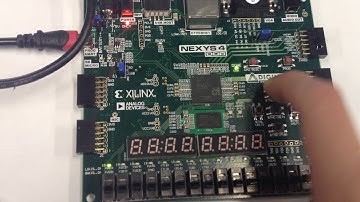 Modulación automática de PWM en VHDL - Prueba NEXYS 4 DDR