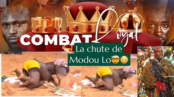 Modou Lo vs Siteu la chute de Modou Lo dans plusieurs angle , très claire 😳