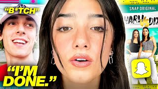 Charli D’amelio QUITTING tiktok over a snapchat show?....the downgrade