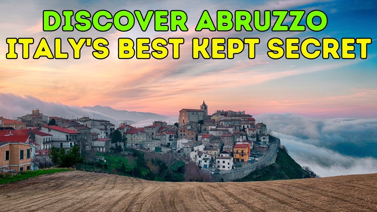 Old Wild West Abruzzo Web Village Of Cerqueto With Gran Sasso