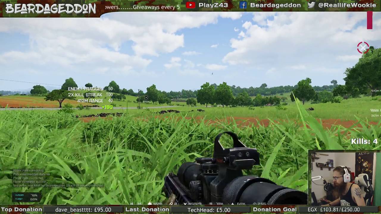 Arma 3 exile mod tanoa, Potato killing spree