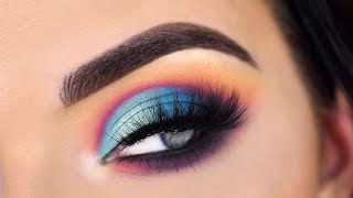 Violet Voss Sugar Crystals Palette | Colorful Eye Makeup Tutorial