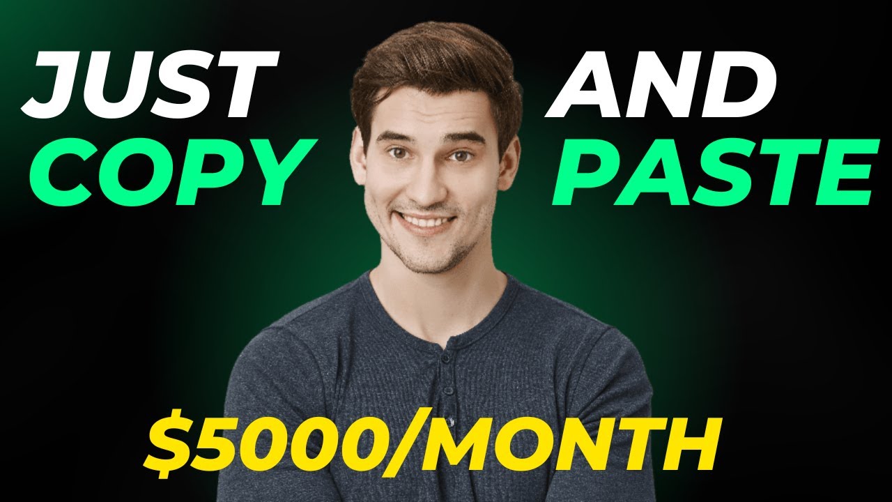 Copy And Paste Easy Beginner-Friendly Side Hustle ($5,000/Month) - YouTube