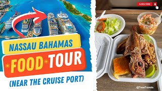 FOOD TOUR | Nassau Bahamas | Conch, Fish Fry, Guava Duff & More