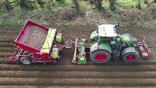 Kartoffel - Pflanzen mit den Legemaschinen GL 34 T RB und GB 430 von Grimme.