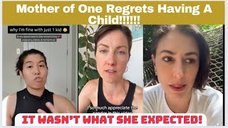 Mother Of One Regrets Having A Child/It wasn’t what she Expected