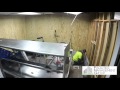 12 Hour Commercial kitchen remodel in 2 minutes