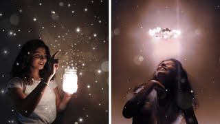 Unique Photography/Photoshoot Ideas Using Fairy Light | Self Portrait | Khyati Maru