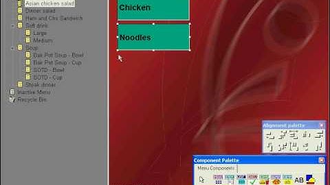 Menu Training 5-2: Include Button (Asian Chicken Salad)