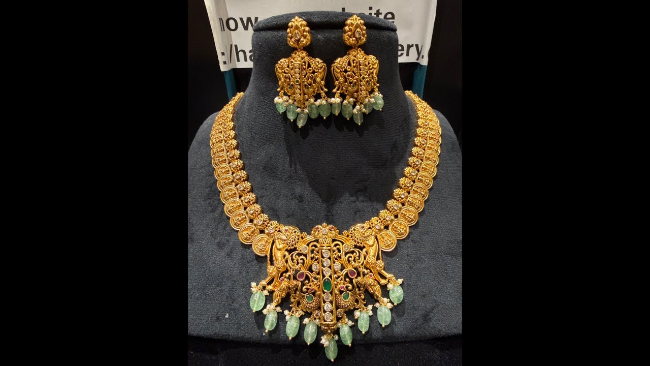 Haasvika 1gram gold jewellery  || LIve video ||