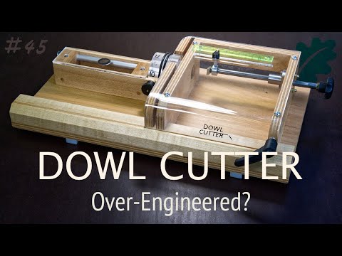 Overengineered? Der Fabricium Dowel Cutter - so baust Du eine perfekte Dübel Säge-Vorrichtung.