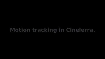 Cinelerra Motion tracking