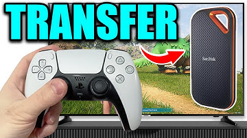 How to Transfer PS5 Games to External Hard Drive!