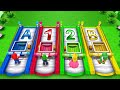 Mario Party The Top 100 Minigames - Mario Vs Rosalina Vs Luigi Vs Peach (Master Difficulty)