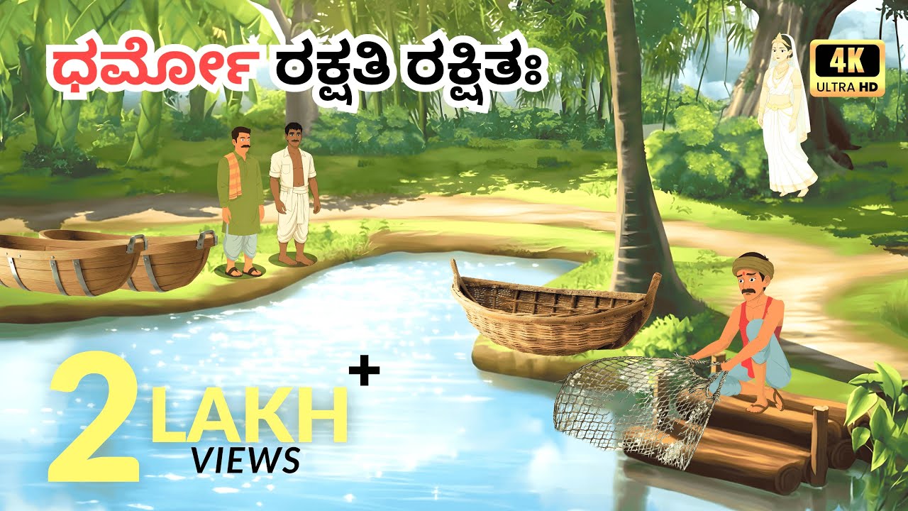 ಕಷ್ಟದಲ್ಲಿ ಧರ್ಮ ಬಿಡದವನ ಕಥೆ | Moral Story in Kannada | Kannada Stories | Kannada kathegalu 