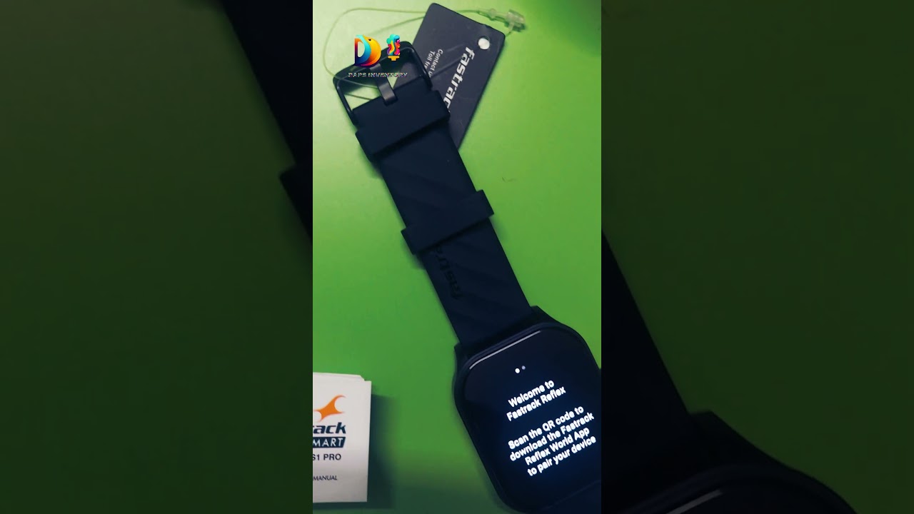 Fastrack Revoltt FS1 Pro / World's First 1.96" Super AMOLED High Resolution Smartwatch Unboxing