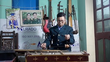 Lý Cây Đa .Trần Ngừ trình bày Tam Thập Lục và Đàn Bầu cùng hòa tấu