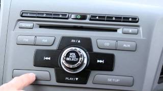 How to set up Bluetooth on the 2012 Honda Civic