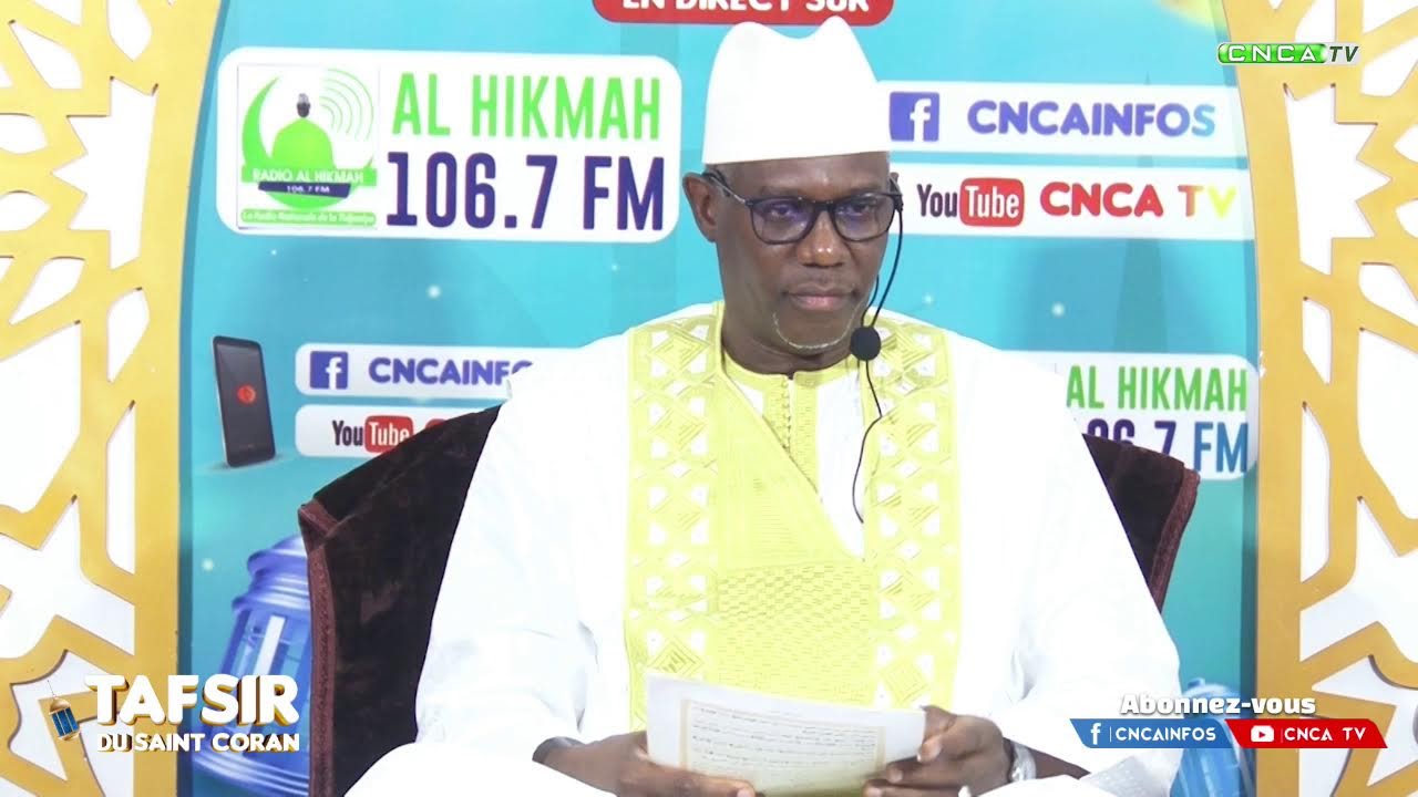 TAFSIR DU SAINT CORAN 39E JOUR 19 AVRIL 2025 REDIFFUSION SOURATE FATIR