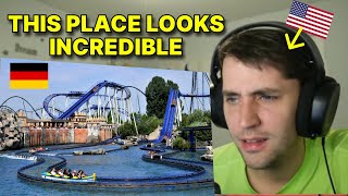 American reacts to Europa Park in Germany