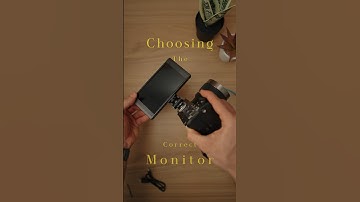 How I Choose a Camera Monitor 🎥