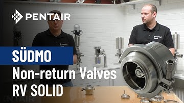 Pentair Südmo Non-return Valves RV SOLID