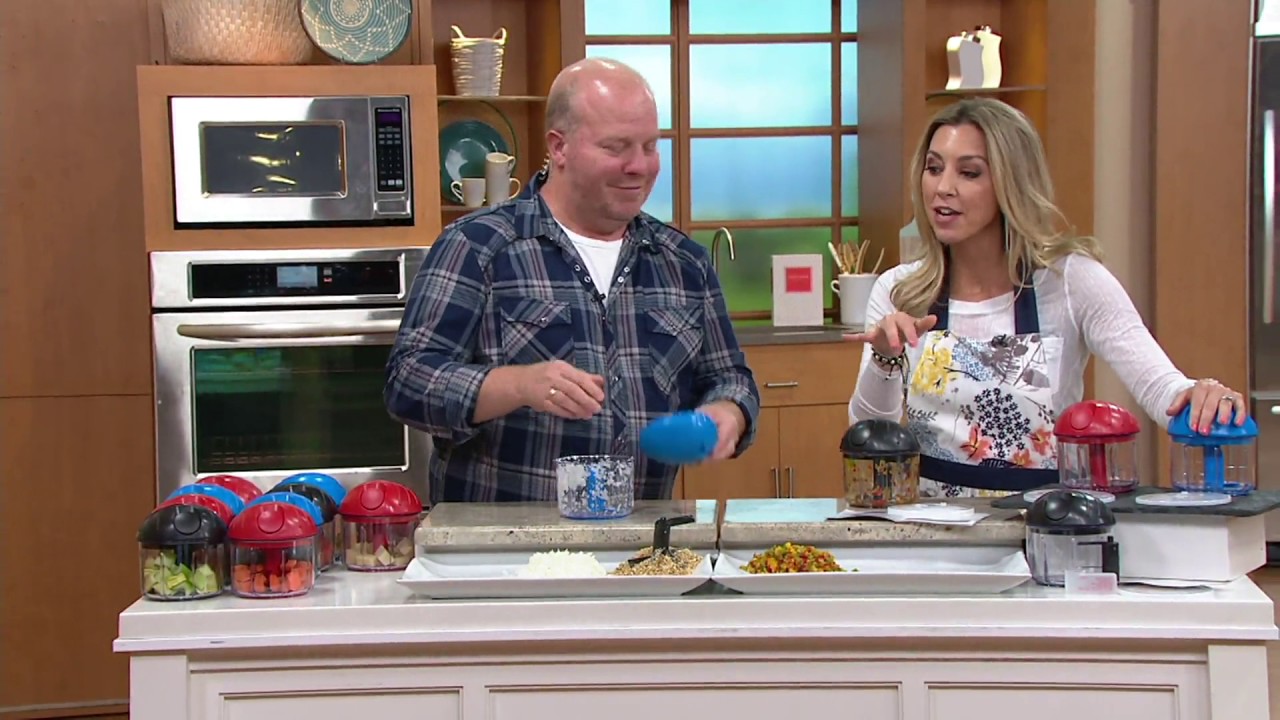 Kuhn Rikon 4 Cup Pull Chop on QVC YouTube