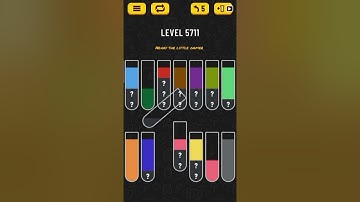 Water sort puzzle level 5711