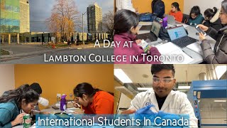 A day at Lambton College in Toronto | International Student in Canada