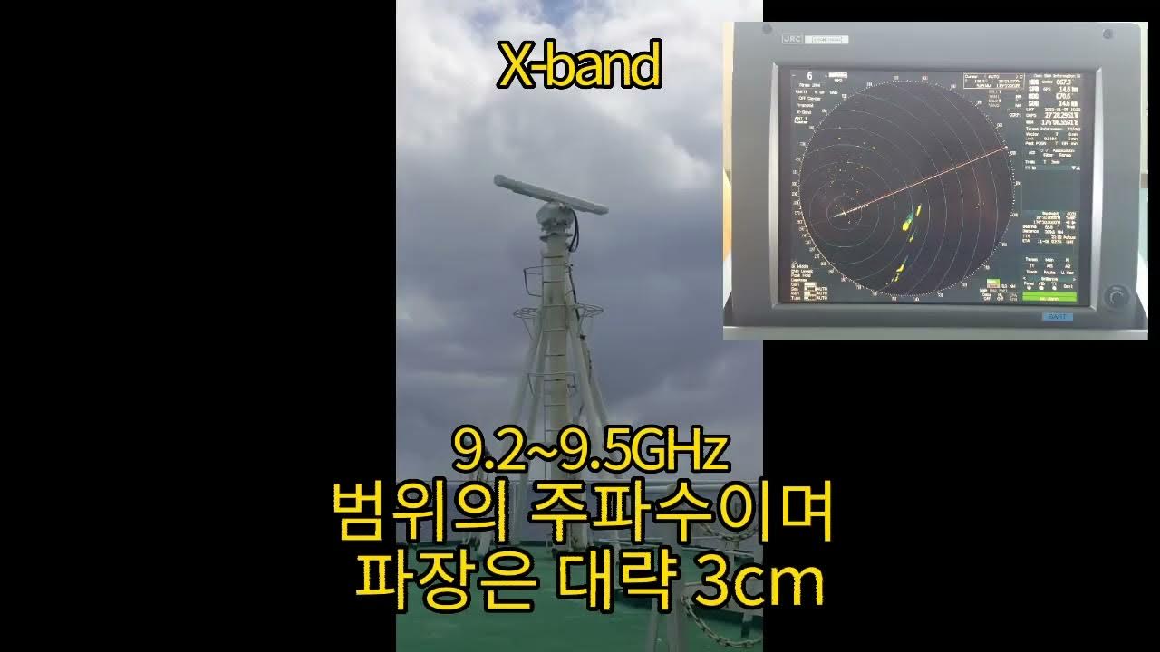선박 레이더에 대하여 알아보자 (Xband & Sband) YouTube