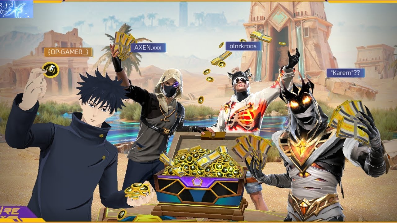 لعب باتل رويال مصنف، والقيام بمهام تحديث رمضان في فري فاير !؟