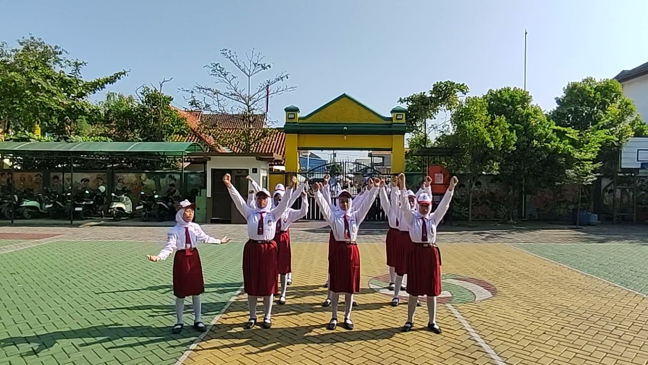 SDN GENUKSARI 01 LKBB dan YEL ANTAR SEKOLAH DALAM RANGKA PERINGATAN HARI SUMPAH PEMUDA dan HUT TNI K