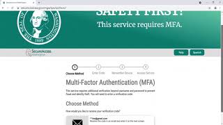 Creating an ESD account w twostep verification (also called multifactor authentication or MFA)