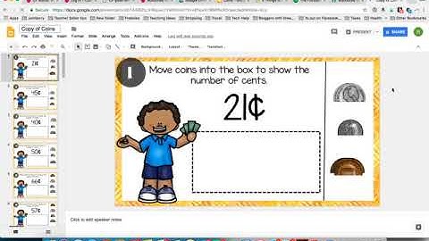 Digital Task Cards and Centers Walk Through Video: COINS