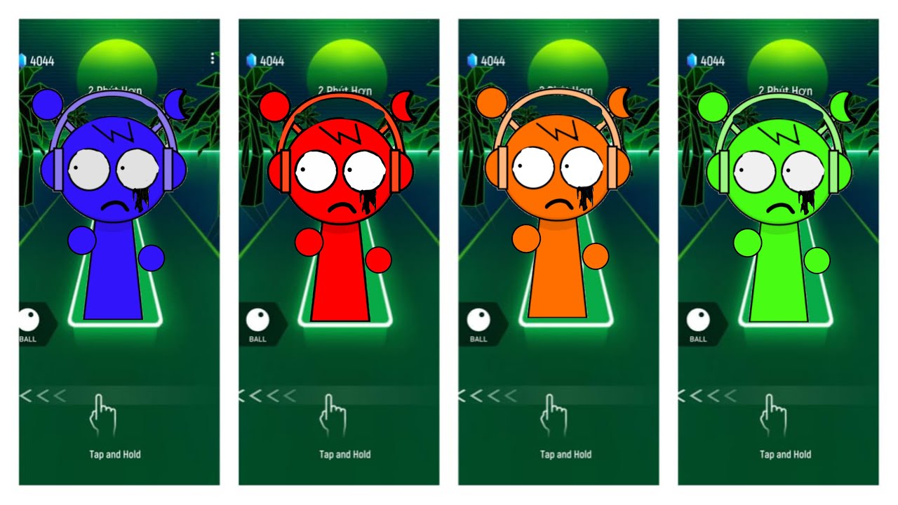 Sprunki sky 🆚 Sprunki red 🆚 Sprunki orange 🆚 Sprunki green 💫who is best ...