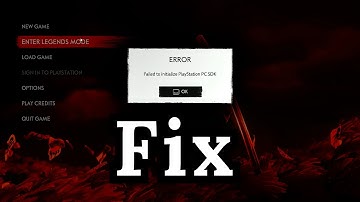 How To FIX Failed To Initialize PlayStation PC SDK Error In Ghost of Tsushima Directors Cut (2024)