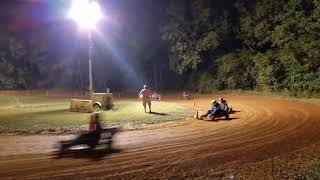 GYKRA predator box stock class main race 10/21/17 go kart racing