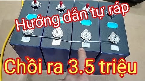 Shop Solar - Hướng dẫn tự ráp Pin Lithium 3.2v/280Ah Higee, cách cân bằng thủ công và khởi động