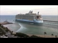 World's Largest Cruise Ship Sucks the Water off Fort ...