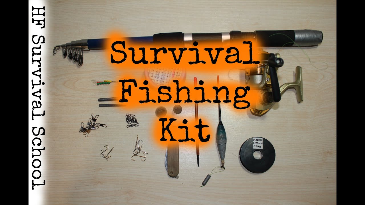 Survival Fishing Kit For Bug Out Bag 