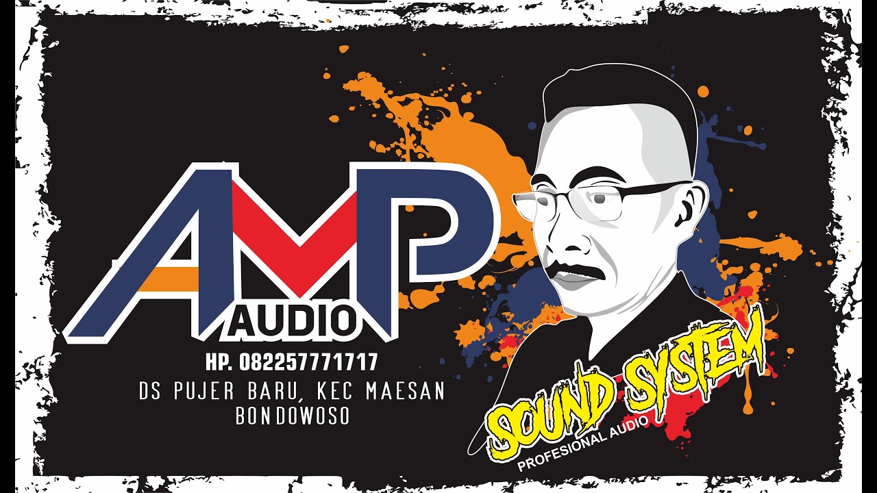 cara membuat design stiker  sound  system  dengan menggunakan 