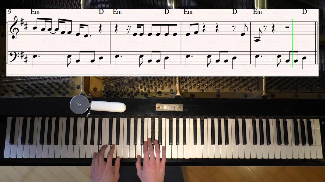 Same Old Love - Selena Gomez - Piano Cover Video by YourPianoCover