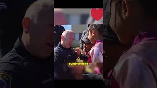 This officer will go to extral lent to show kindness in his community #shorts #inspirationalstory