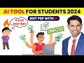 AI Tools For Students 2024 | Edit PDF With AI