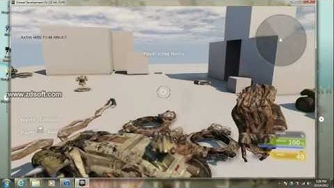 Simple Game Made With UDK Unreal Engine