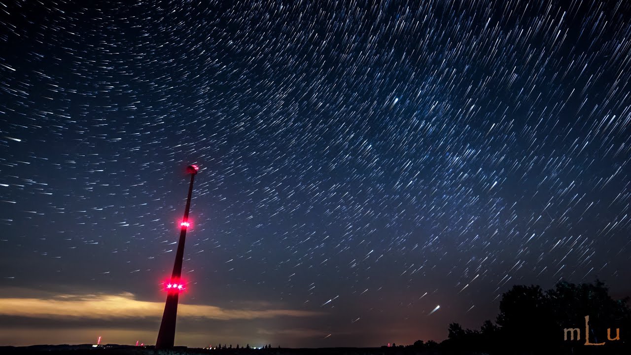 [Timelapse Test] Perseids 2013 - Startrail 1 (Testsample, 4K - 2160p ...