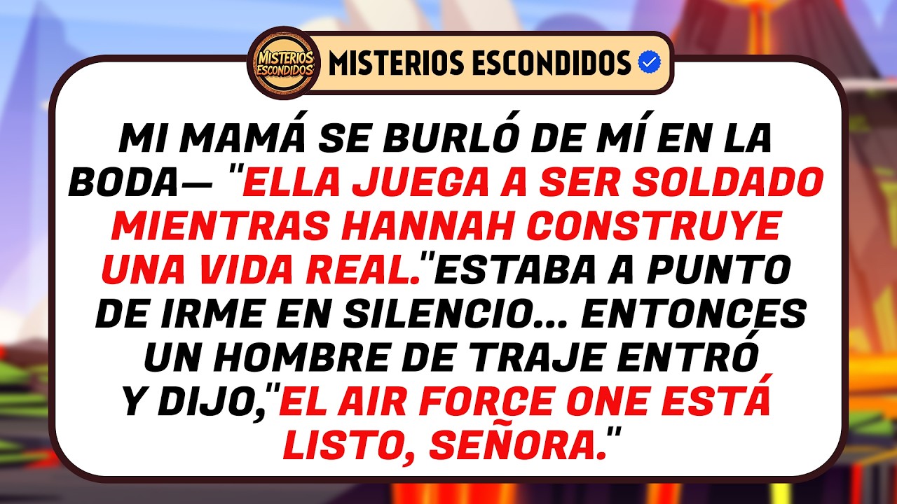 En La Boda De Mi Hermana, Mi Madre Se Burló De Mí Hasta Que El Air Force One Aterrizó.