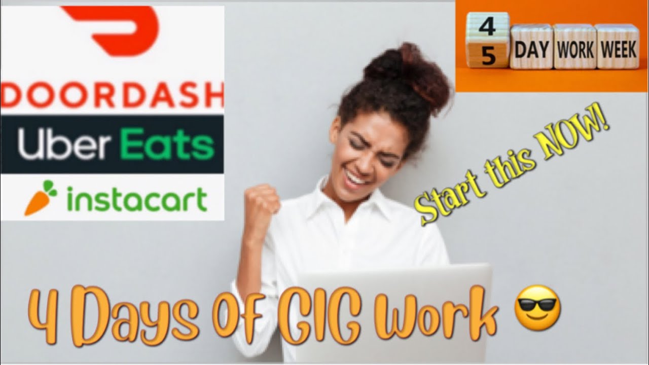 The Doordash 4 Day Work Week!💪🏼 Can you Do it in the Gig Economy?