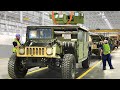 Inside Massive Factory Upgrading Tons Of US Army Humvees 